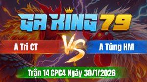 Trận 14 CPC4 Ngày 30/01/2026 - Điều gồng ác bướm đu tới phút cuối mới về nhà được