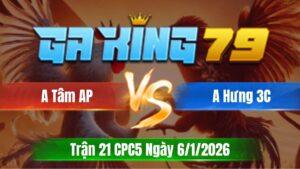 Trận 21 CPC5 Ngày 06/01/2026 - Đỏ đá bến thế xanh không đường ra