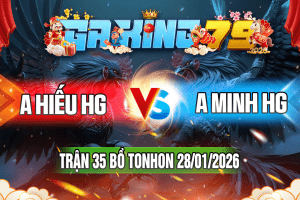 Trận 35 Tonhon 28/01/2026 – A Hiếu HG vs A Minh HG