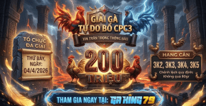GIẢI ĐÁ GÀ CPC3 THỨ 7 NGÀY 4/4/2026