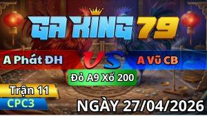Trận 10 CPC3 Ngày 27/04/2026 - Xám bị chế gãy cánh gồng đưa chủ về nhà thành công