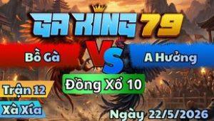 Trận 12 Xà Xía Ngày 22/5/2026 - Bướm có chân tiền xám buộc hư