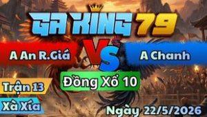 Trận 13 Xà Xía Ngày 22/5/2026 - Chuối mỏng mà lanh lẹ cặp vô về bờ