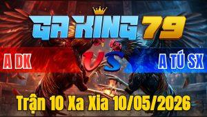 Trận 10 Xa Xia 10/05/2026 - Xanh Đá Đòn Như Xe Đụng Đỏ Té Xỉu Bưng Ra