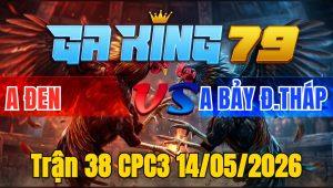 Trận 38 CPC3 14/05/2026 - Đỏ dính cựa đứng hình vẫn phản công đâm cựa kết liễu xanh